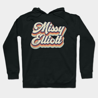 Retro Missy Pattern 70s 80s 90s Birthday Classic Style Hoodie